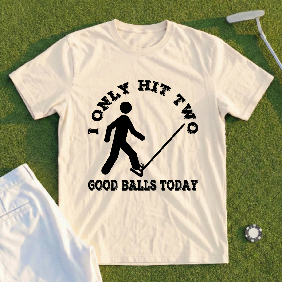 Two Good Balls Today Tee