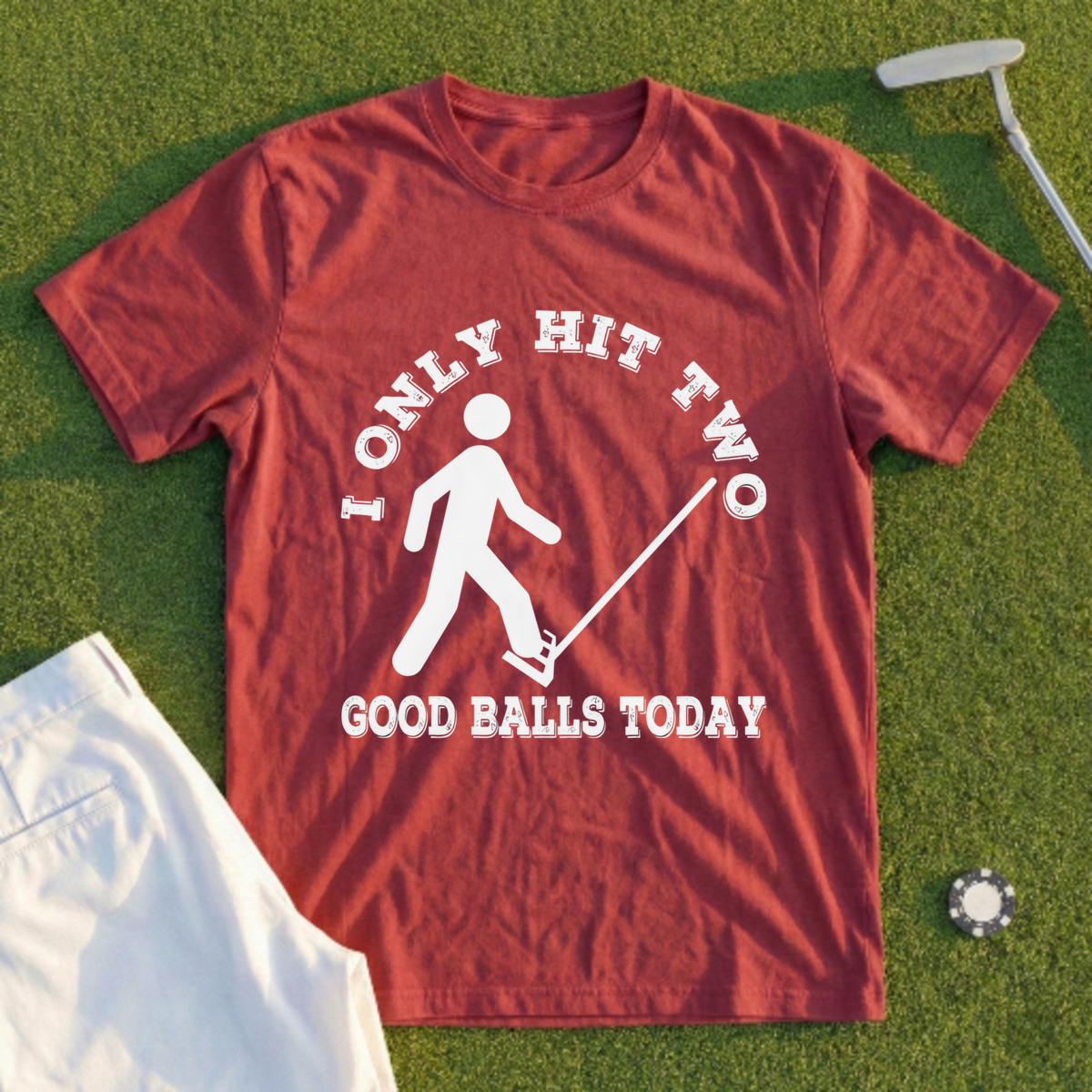 Two Good Balls Today Tee