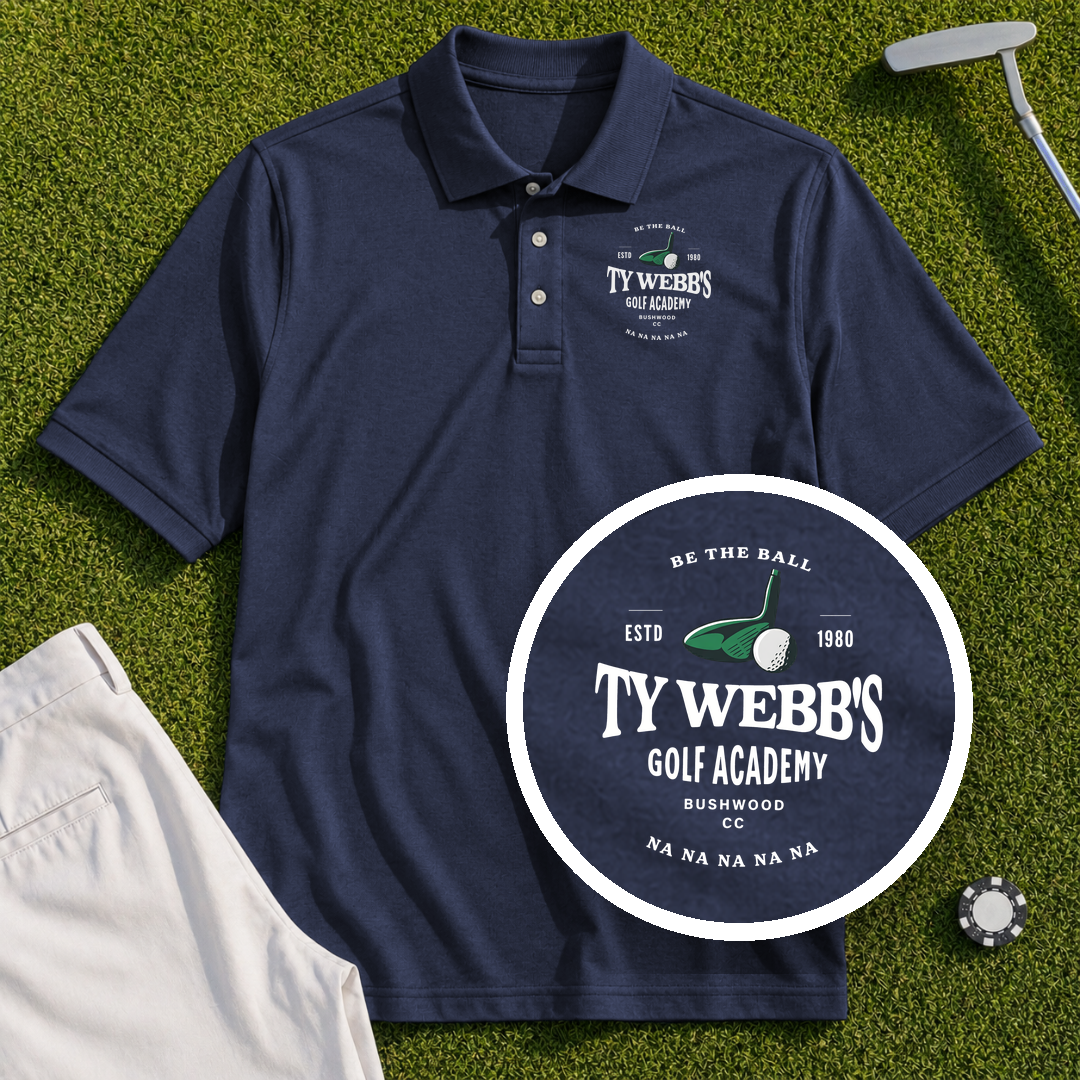Ty Webb Golf Academy Performance Polo