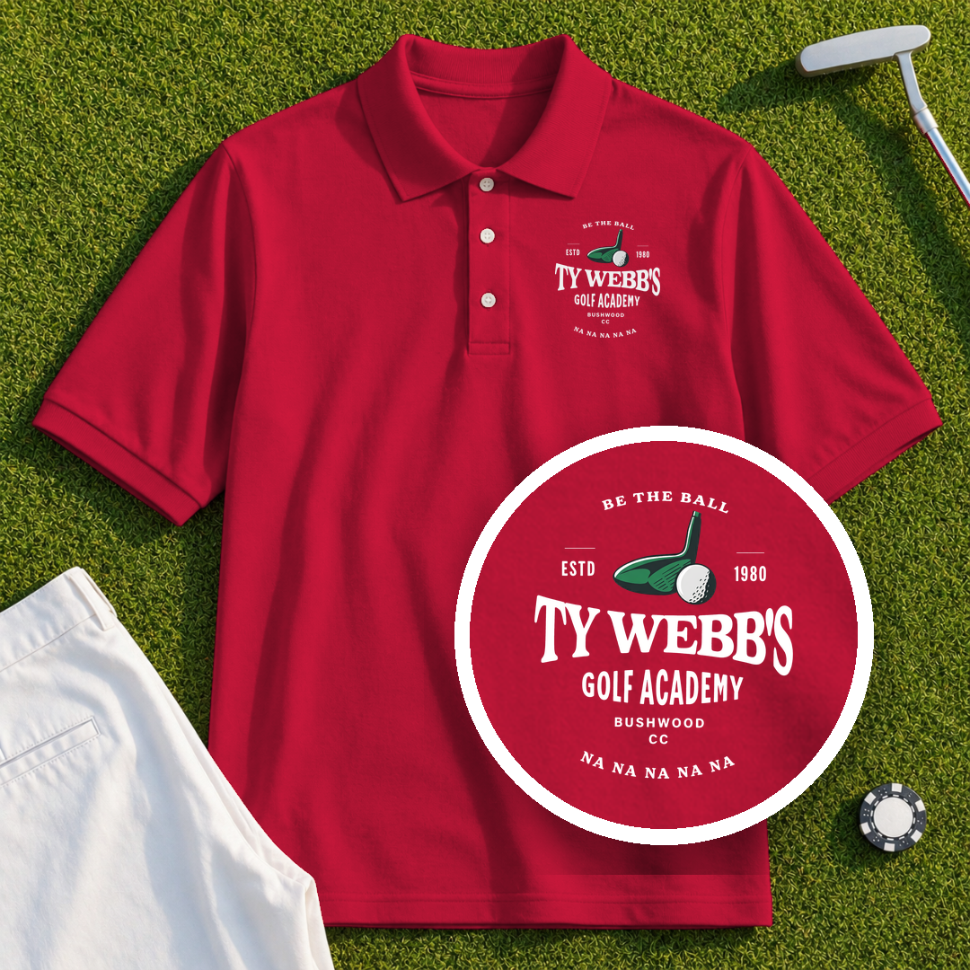Ty Webb Golf Academy Performance Polo