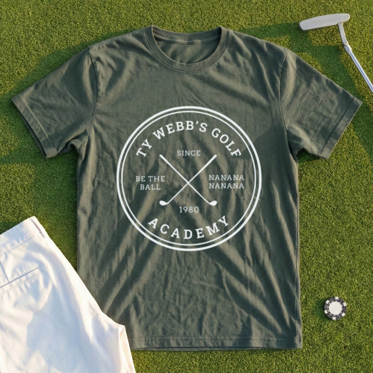 Ty Webb's Golf Academy Crest Tee