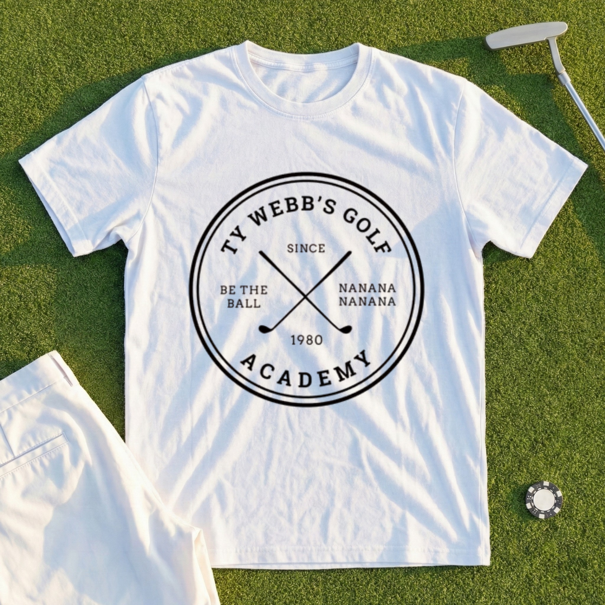 Ty Webb's Golf Academy Crest Tee