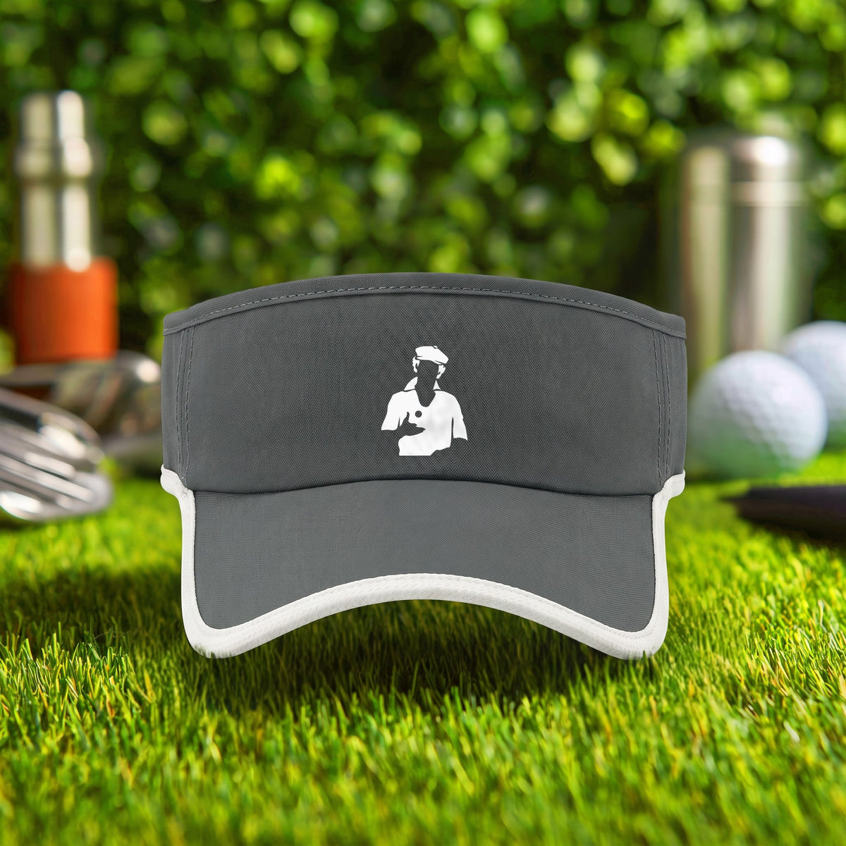 Ty Webb Silhouette Visor in Dark Grey