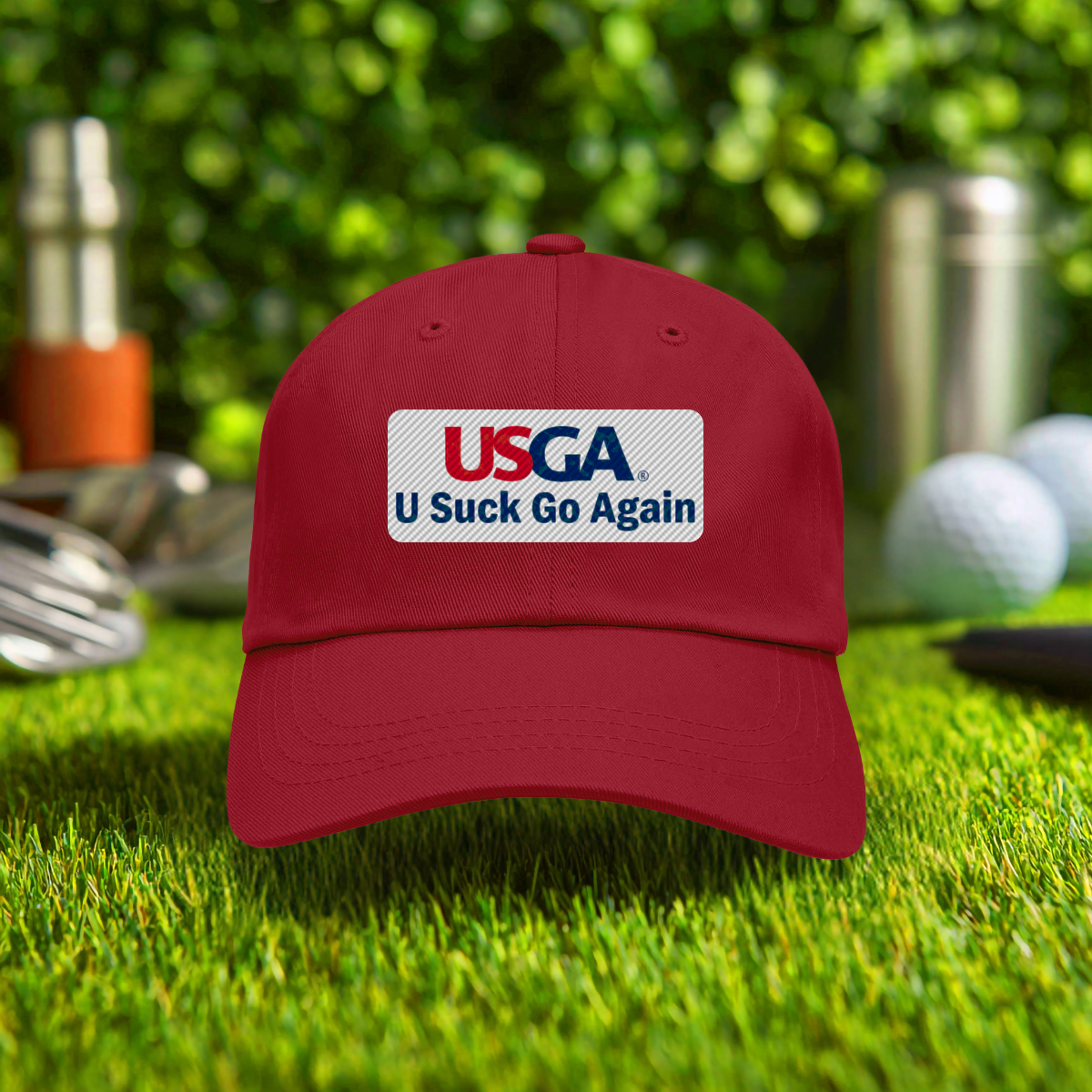 U Suck Go Again Embroidered Hat