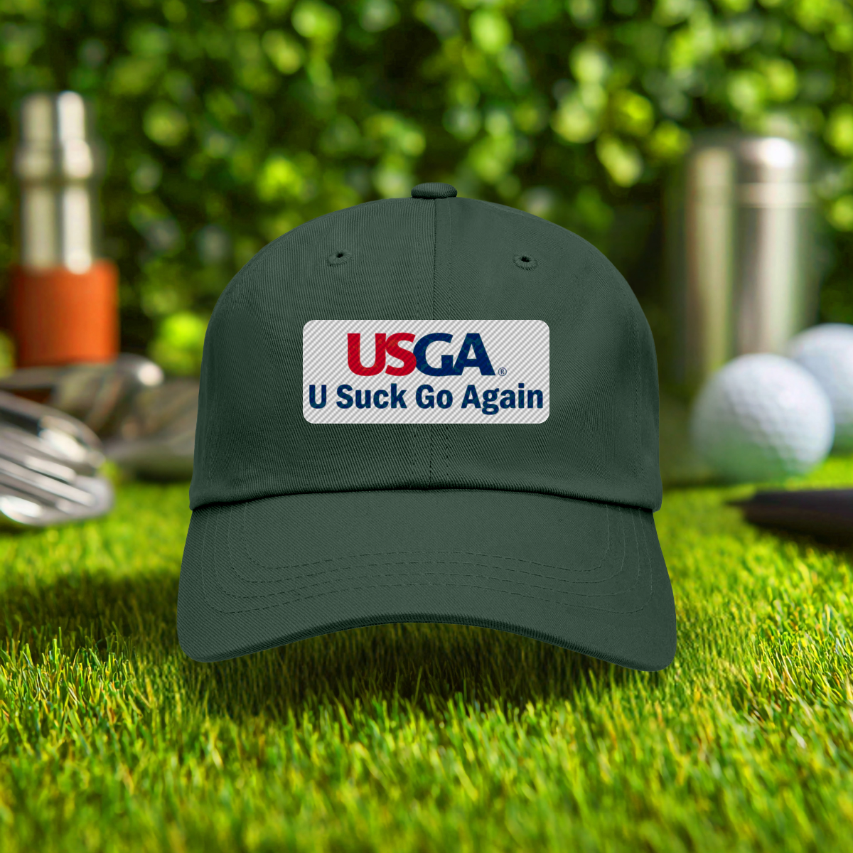 U Suck Go Again Embroidered Hat