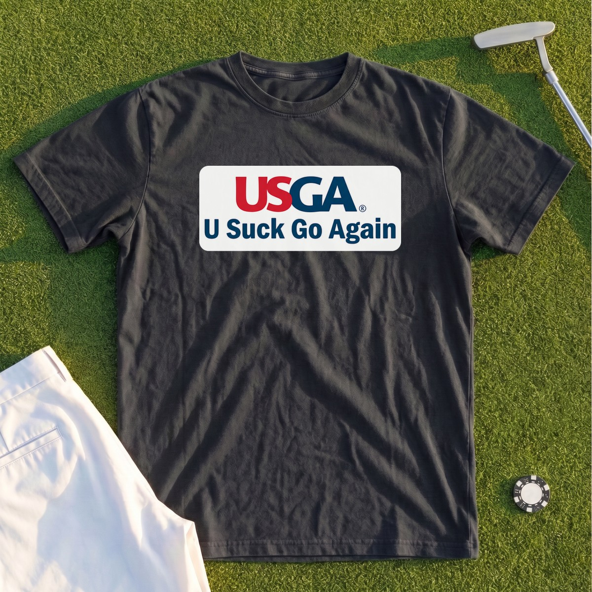 U Suck Go Again Premium Tee