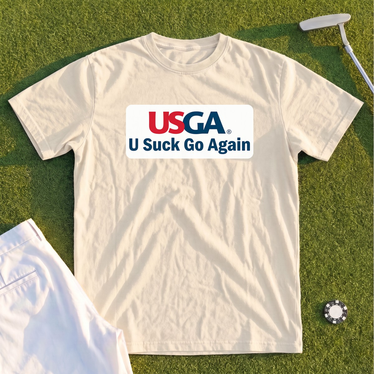 U Suck Go Again Premium Tee