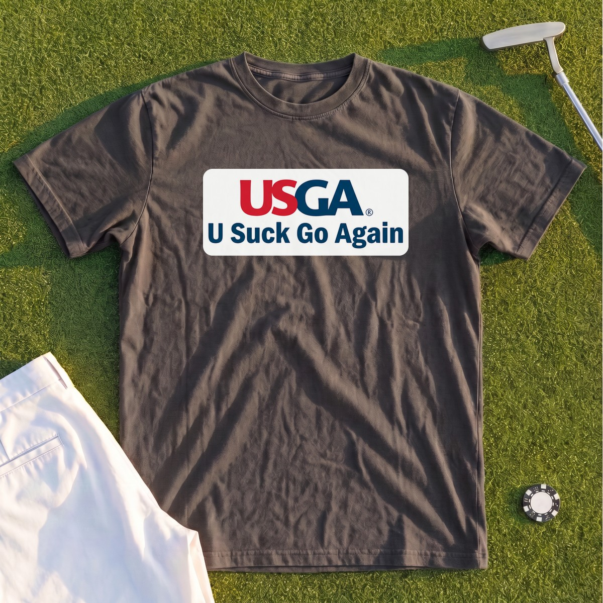 U Suck Go Again Premium Tee