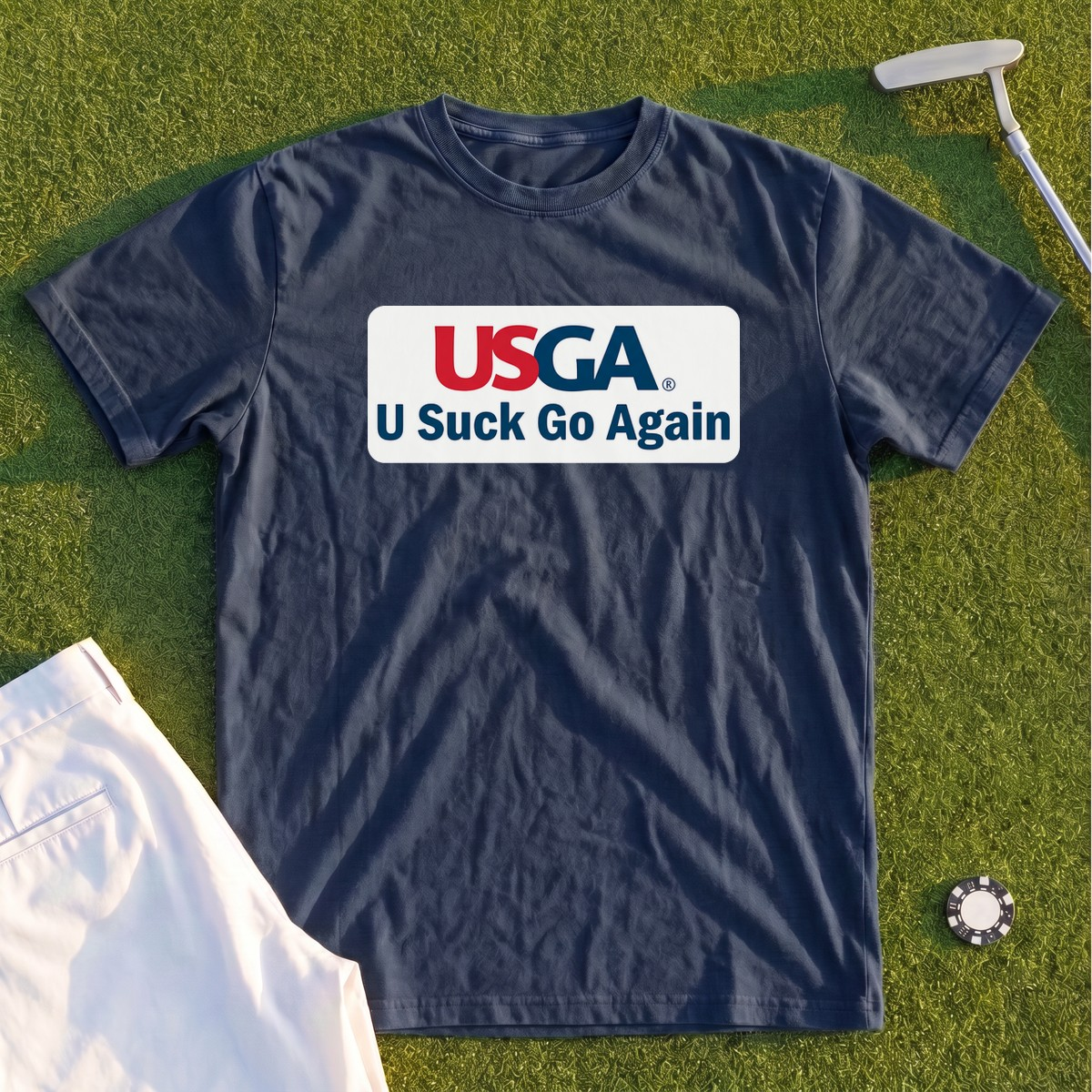 U Suck Go Again Premium Tee