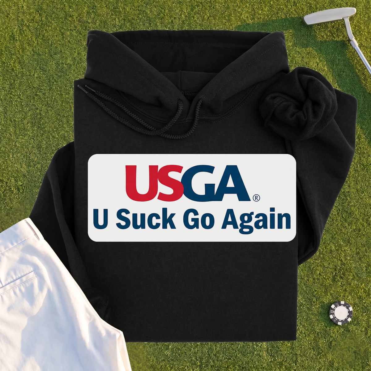 U Suck Go Again Hoodie