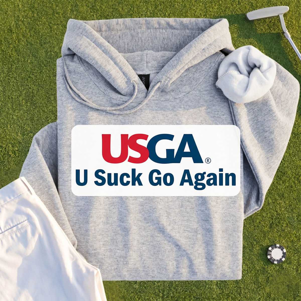 U Suck Go Again Hoodie