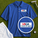 U Suck Go Again Performance Polo