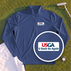 U Suck Go Again Quarter Zip
