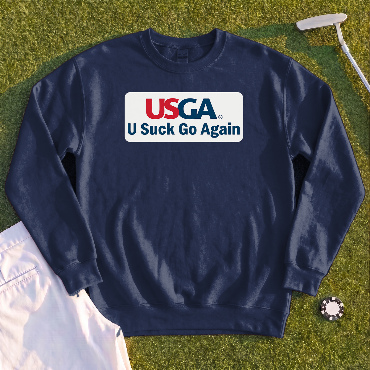 U Suck Go Again Sweatshirt