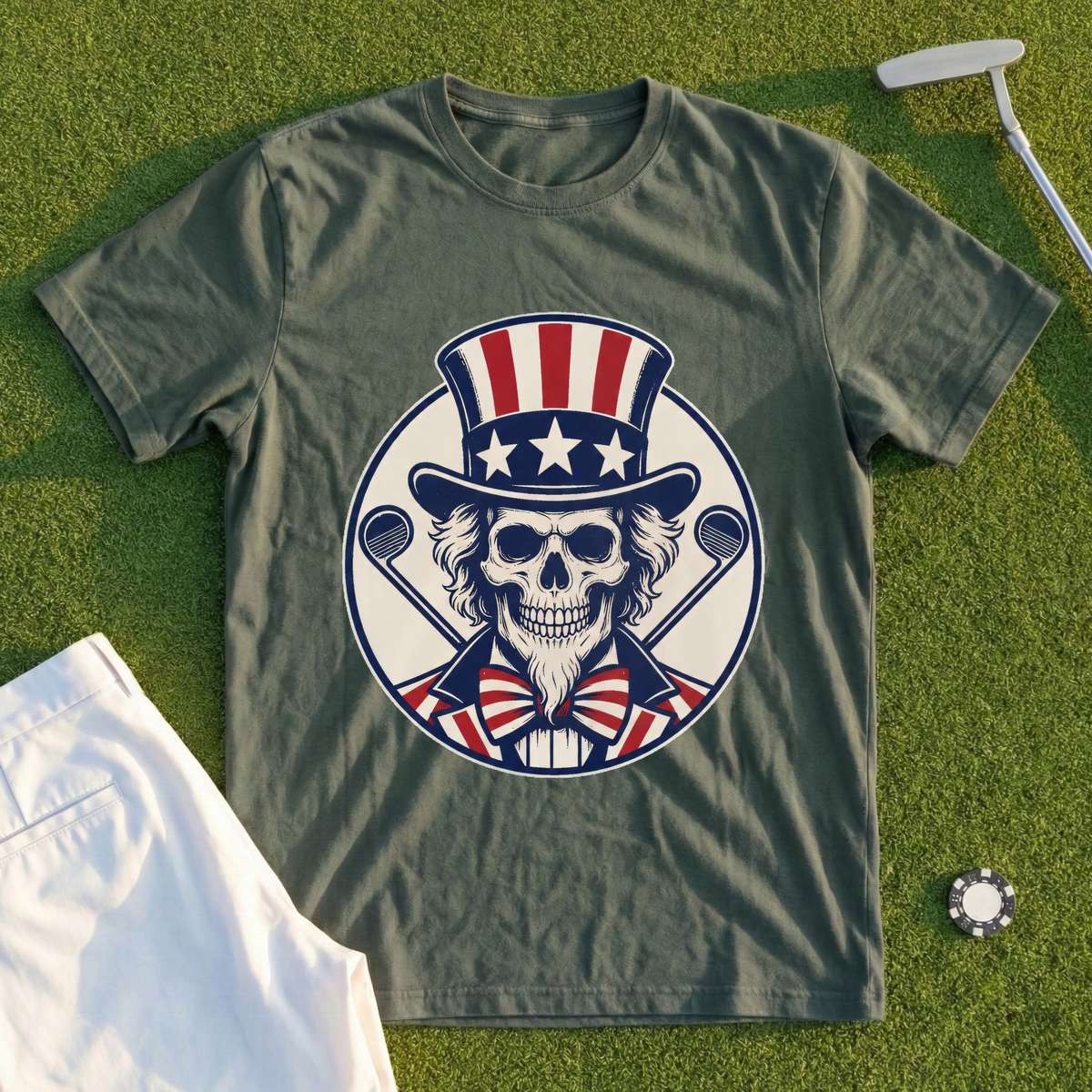 Uncle Sam Crest Tee