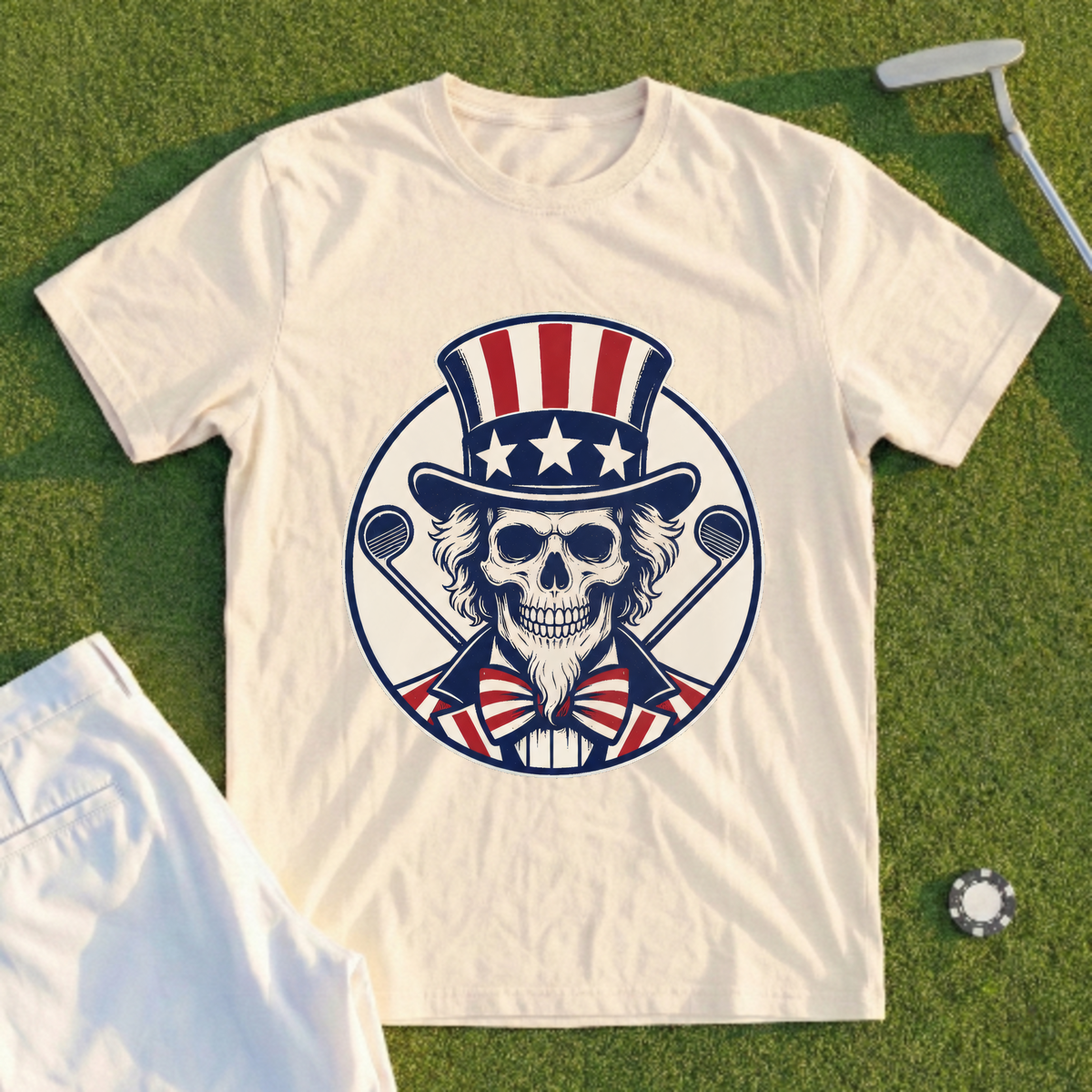 Uncle Sam Crest Tee