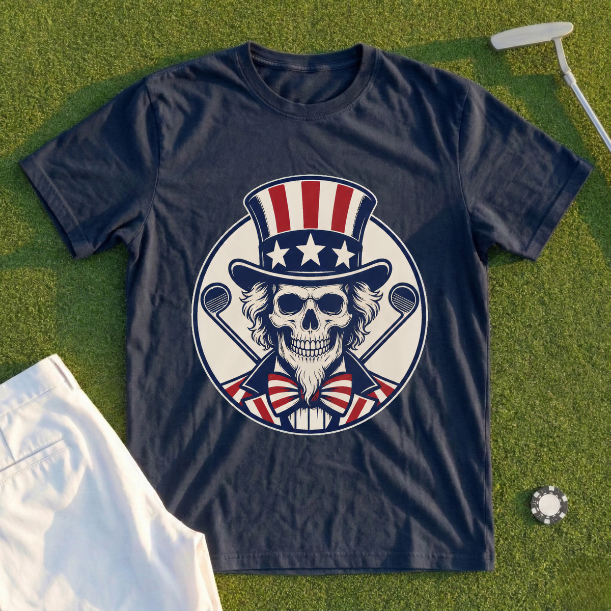 Uncle Sam Crest Tee