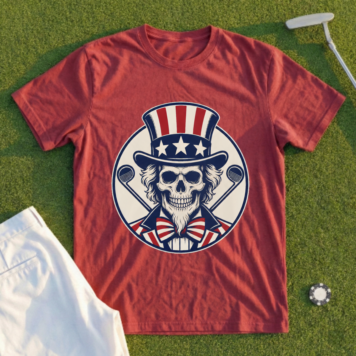 Uncle Sam Crest Tee