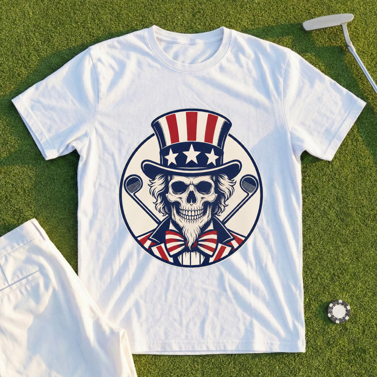 Uncle Sam Crest Tee
