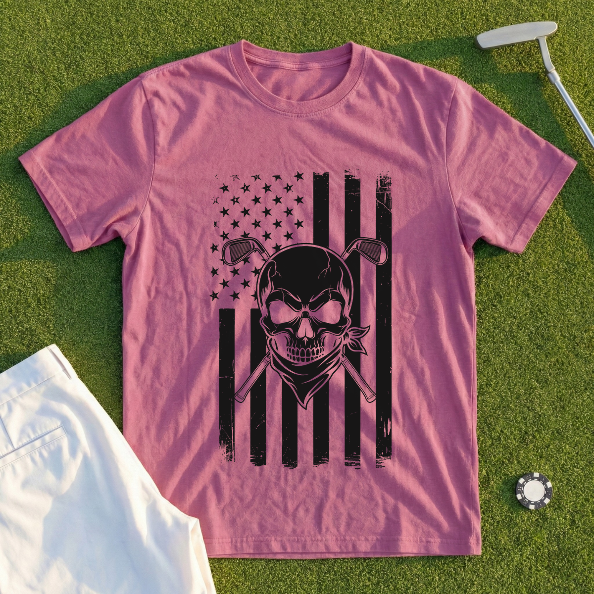 US Golf Skull Tee
