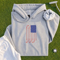 USA Flag Clubs & Balls Hoodie