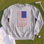 USA Flag Clubs & Balls Sweatshirt