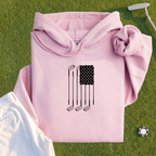 USA Flag Clubs & Stars Hoodie