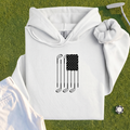 USA Flag Clubs & Stars Hoodie