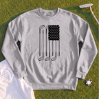 USA Flag Clubs & Stars Sweatshirt