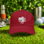 USA Flag Golfer Embroidered Hat