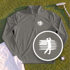 USA Flag Golfer Quarter Zip