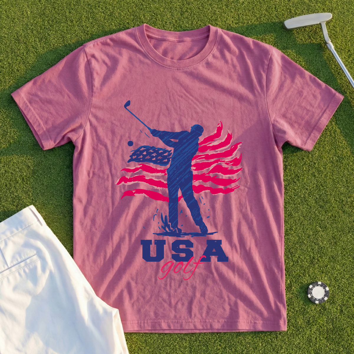 USA Golf Swing Tee