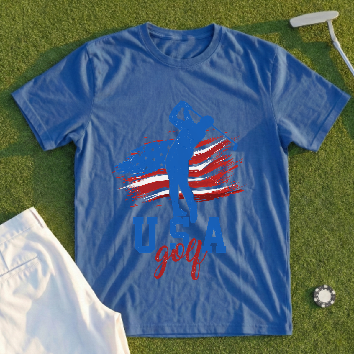 USA Golf Tee