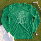 Vitruvian Man Swing Long Sleeve Tee