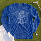Vitruvian Man Swing Long Sleeve Tee