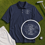 Vitruvian Man Swing Performance Polo