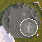 Vitruvian Man Swing Quarter Zip