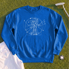 Vitruvian Man Swing Sweatshirt