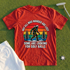 Wandering Sasquatch Christmas Lights Tee