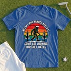 Wandering Sasquatch Christmas Lights Tee