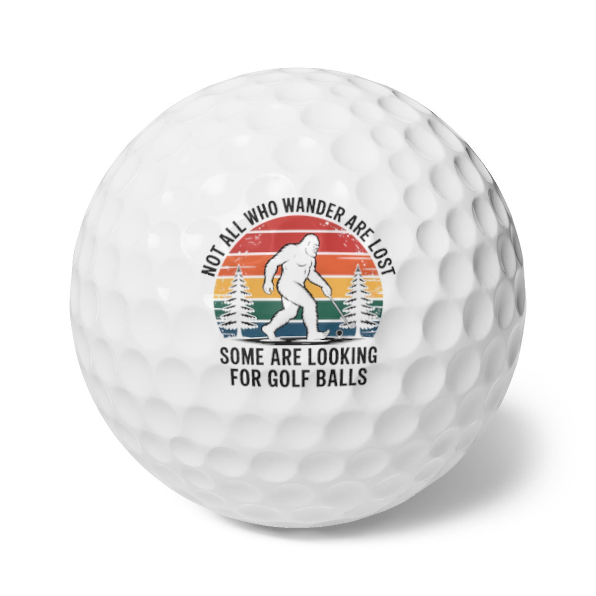 Wandering Sasquatch Golf Balls