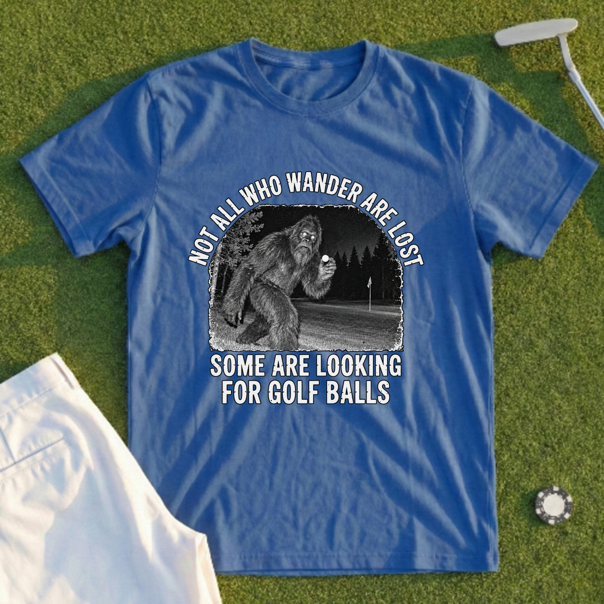 Wandering Sasquatch Trail Cam Tee