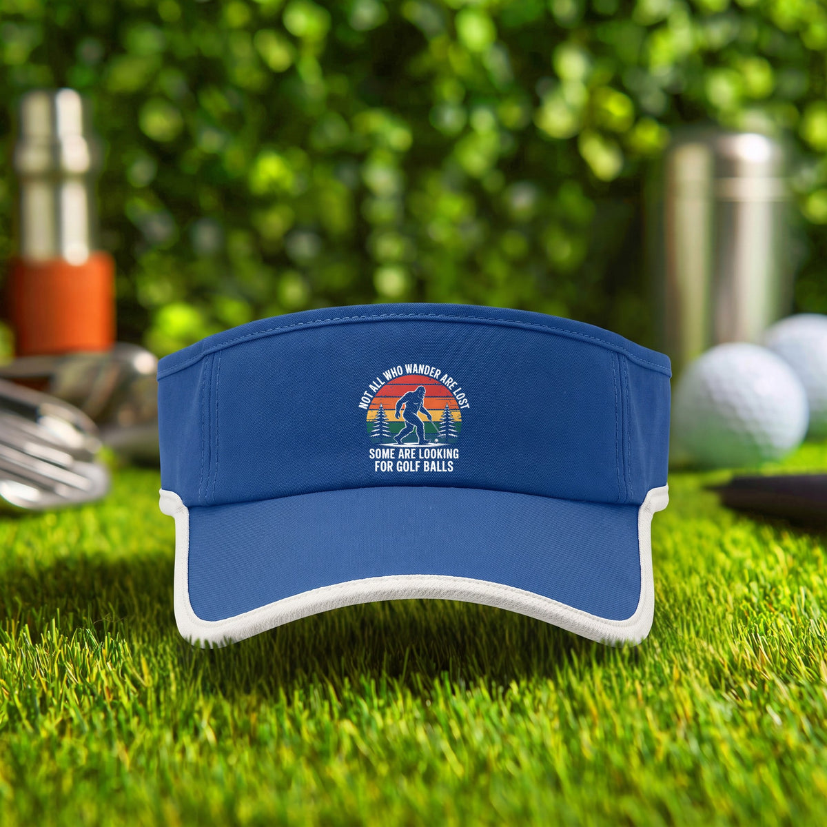 Wandering Sasquatch Visor in Royal