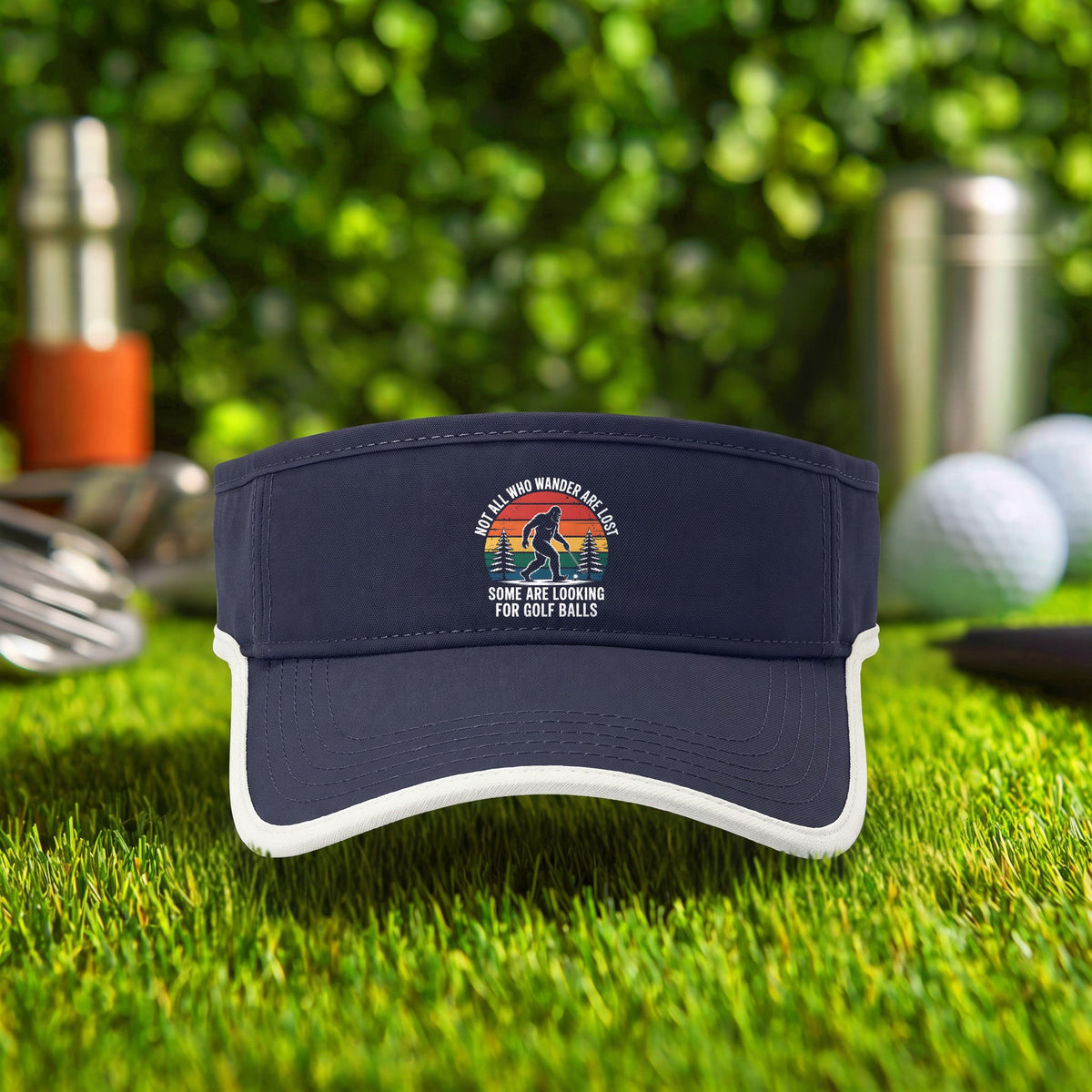 Wandering Sasquatch Visor in True Navy