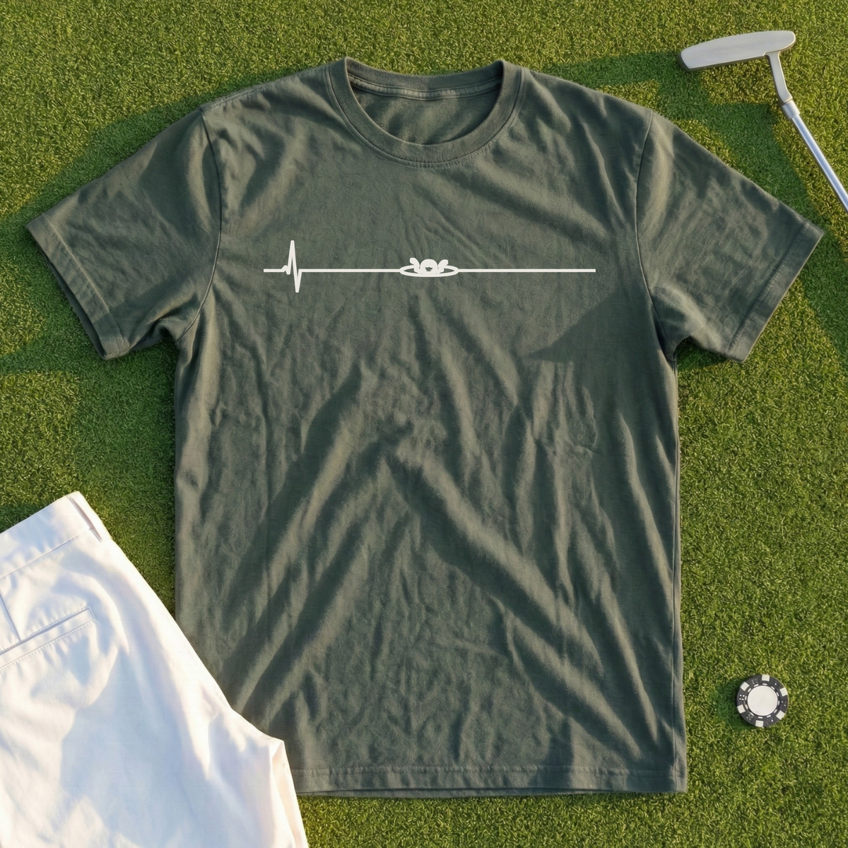 Water Hazard EKG Tee