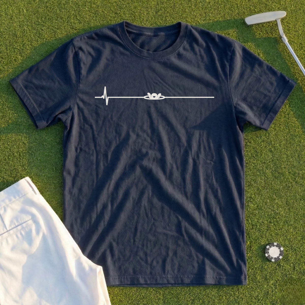 Water Hazard EKG Tee
