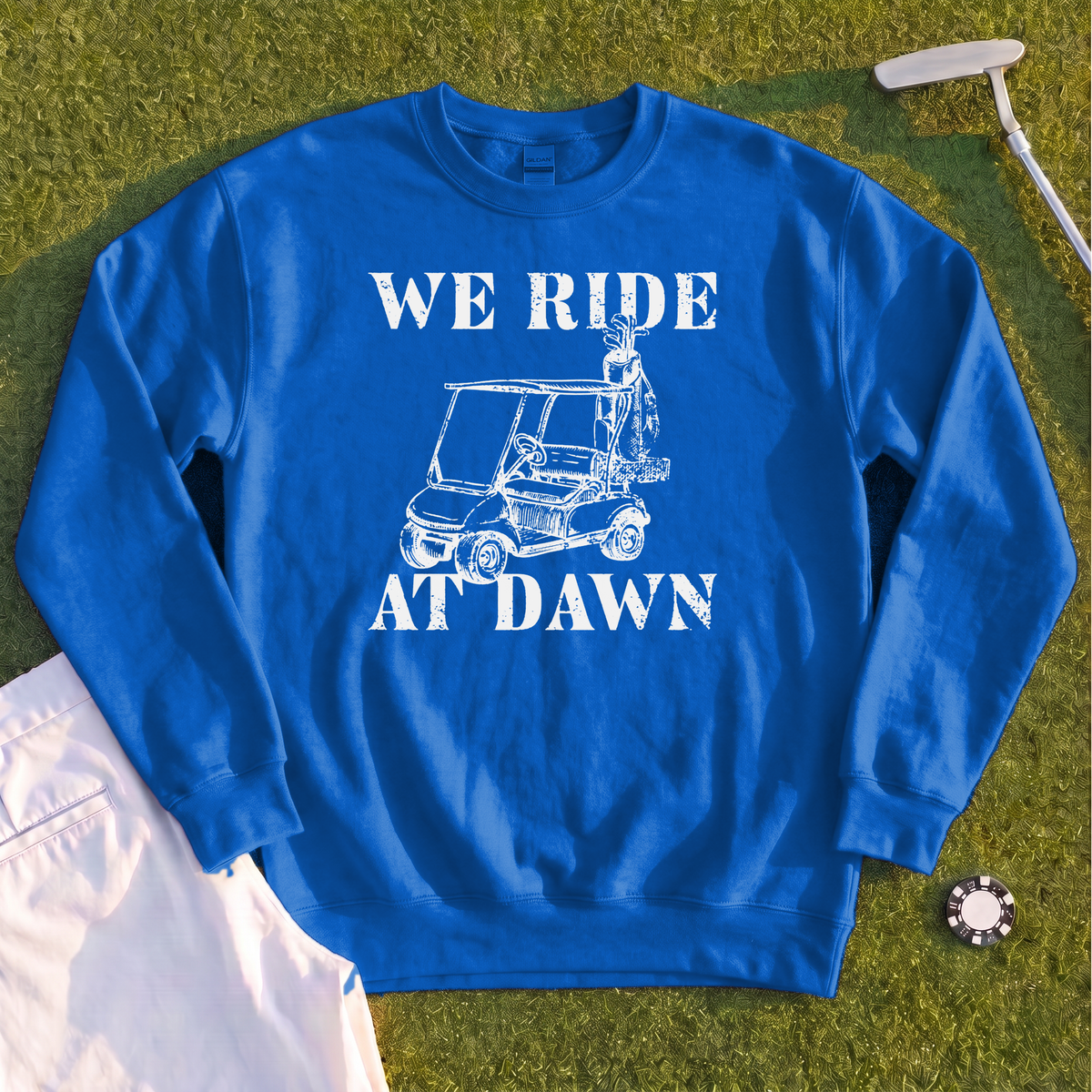 We Ride At Dawn Cart Sweatshirt