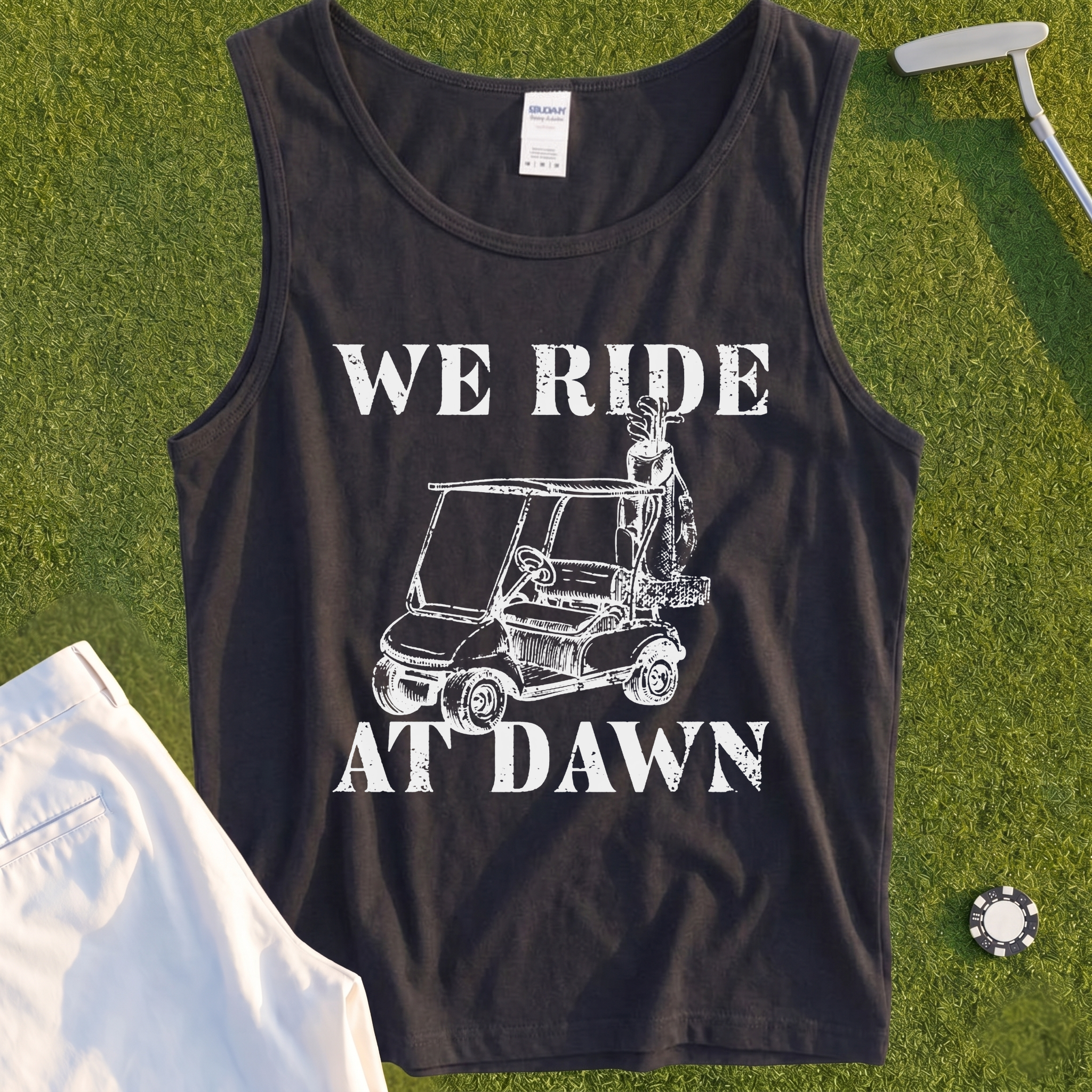 We Ride At Dawn Cart Tank