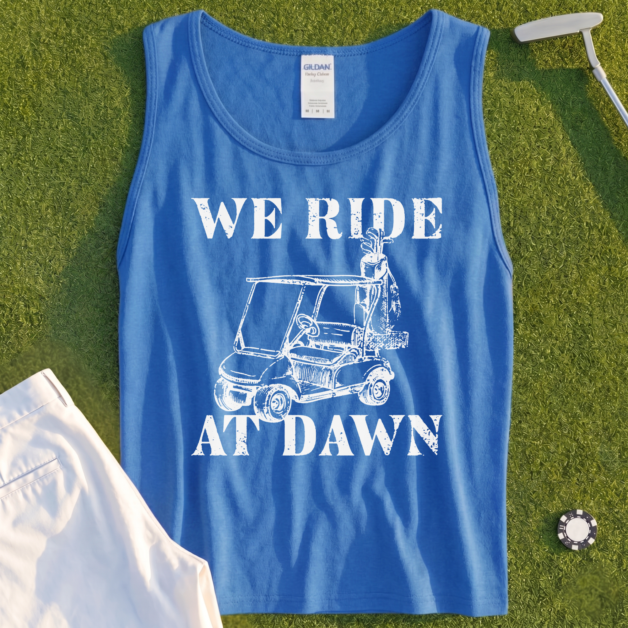 We Ride At Dawn Cart Tank