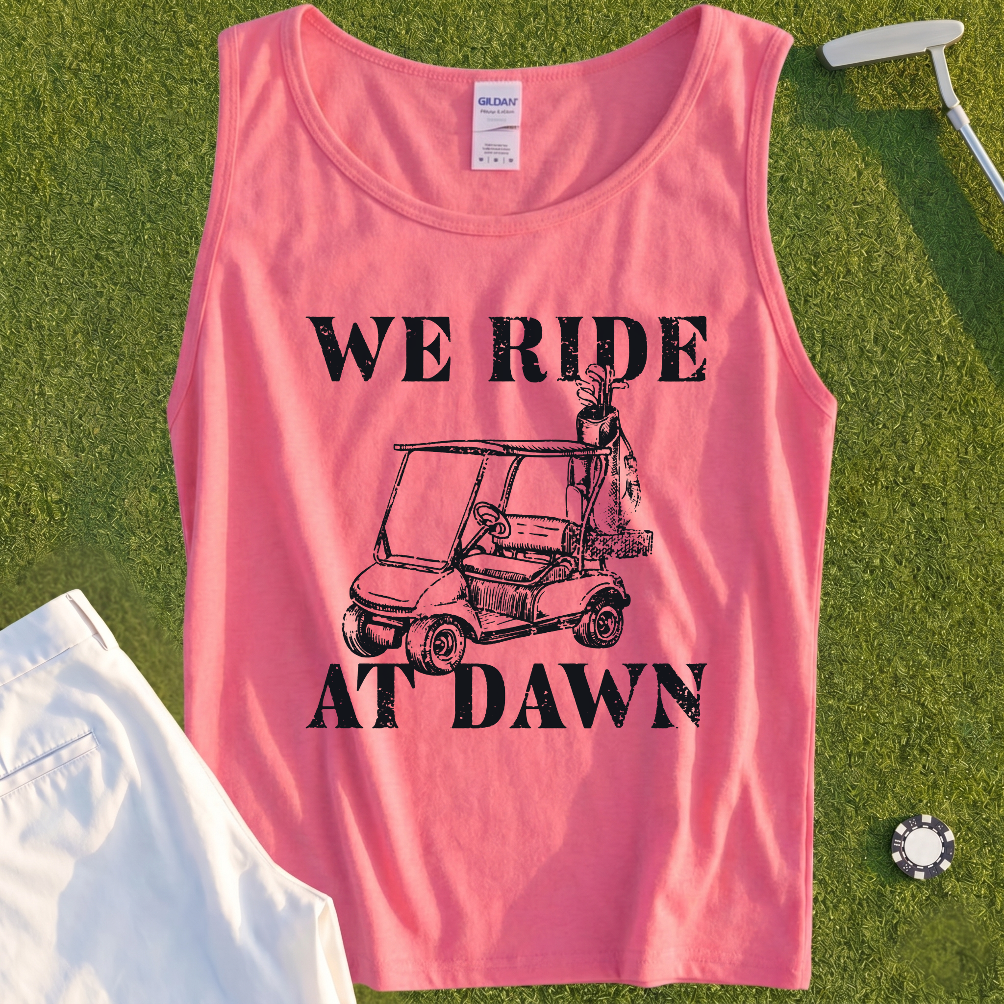 We Ride At Dawn Cart Tank
